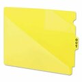 Smead OUT GUIDES W/DIAGONAL-CUT POCKETS, POLY, LETTER, YELLOW, 50PK 61966
